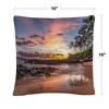 Pierre Leclerc' 16 X 16 Decorative Throw Pillow by Trademark Fine Art - 4 of 4
