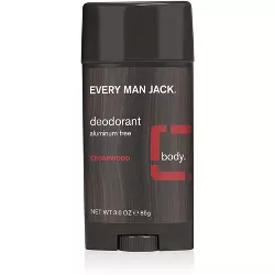 Every Man Jack Men's Aluminum-Free Cedarwood Deodorant with Witch Hazel - 3oz