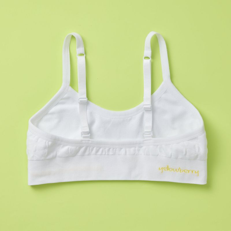 Girls' Favorite Double-Layered, High-Quality Seamless Bra with Adjustable Straps by Yellowberry, 2 of 5