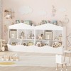 WhizMax  Wooden Kids Bookshelf Toy Storage Organizer, Book Cabinet for Nursery, Playroom, Bedroom, and Living Room - 4 of 4
