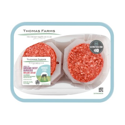 Thomas Farms 80/20 Burger Patties - 2lbs