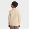 Toddler Boys' Button-Up Cardigan - Cat & Jack™ Oatmeal - 2 of 3
