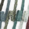 INSPIRE CHIC Flat Fluffy Colorful Mixed Color Mohair Widened Fashion Plush Retro Shoe Laces for Sneakers 2 Pairs - 2 of 4