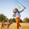 iMountek "Extendable Dog Flirt Pole with Lure & 2 Replaceable Tail Toys for Training, Tug, Chase & Exercise" Black, Blue - 2 of 4