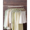 30-Pack Pants Hangers, 16.7-Inch Long Velvet Hangers with Adjustable Clips,  Heavy-Duty, Non-Slip Skirt Hangers, Velvet Pants Hangers - 4 of 4