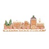 Transpac Resin Gingerbread Train Decor Multicolored Decorative Sculpture for Christmas Tabletop Indoor Use Gift Giving and Hostess Gifts Easy Care - 3 of 4