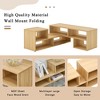 Dexmalle 2 Shelf Bookcase L-Shaped TV Console Stand - 4 of 4