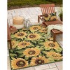 Liora Manne Marina Garden Indoor/Outdoor Pillow.. - 3 of 4