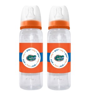 BabyFanatic Officially Licensed NCAA Florida Gators 9oz Infant Baby Bottle 2 Pack - 1 of 3