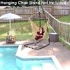 Sunnydaze Caribbean Style Extra Large Hanging Rope Hammock Chair Swing for Backyard and Patio - 4 of 4