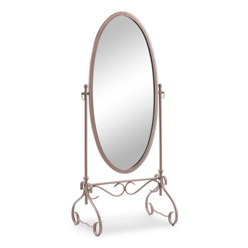 Clarisse Traditional Full Length Metal Mirror Bronze - Linon, 1 of 9