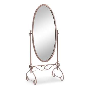 Clarisse Traditional Full Length Metal Mirror Bronze - Linon