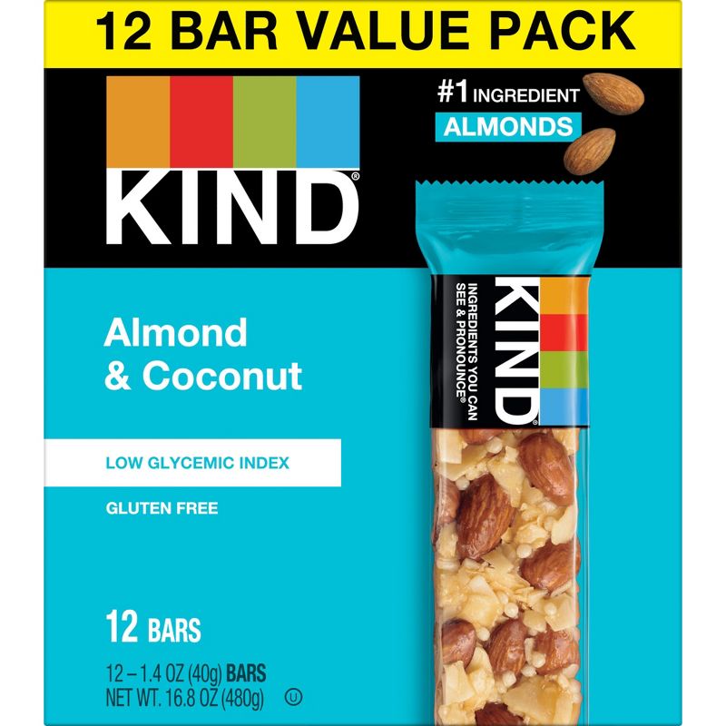 KIND Almond &#38; Coconut - 16.8oz/12ct, 3 of 11