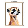 Amanti Art Meercat by Ohkimiko  Framed Canvas Wall Art - 3 of 4