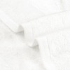Unique Bargains Bathroom Solid Breathable Multi-Purpose Cotton Bath Washcloths 6 Pcs - 4 of 4
