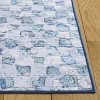 Malibu MBU917 Power Loomed Machine Washable Skid-Resistant Indoor Rugs - Safavieh - 4 of 4