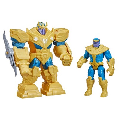 Avengers Mech Strike 9in Infinity Mech Suit Thanos And Blade Weapon