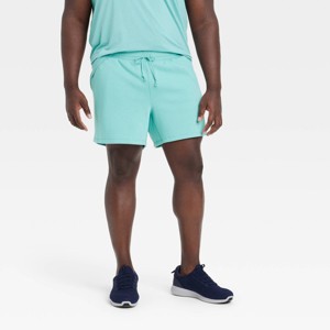 Men's 6" Fleece Jogger Shorts - All In Motion™ - 1 of 3