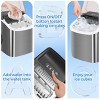 Kismile 26-lb Ice Per day Countertop or portable Bullet Ice Maker - 4 of 4