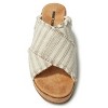 Minnetonka Women's Posey Cork Wedge Sandals - 3 of 4