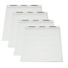 School Smart Ruled Easel Pad Paper, 34 x 27 Inches, 50 Sheets Each, Pack of 4 - 3 of 4