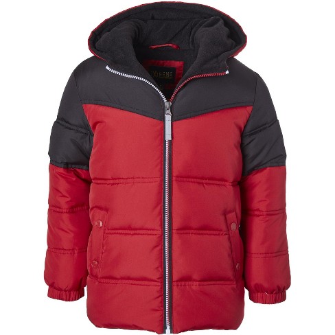 Ixtreme Boys' Colorblock Quilted Puffer Jacket : Target