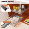 VEVOR 2 Tier 19"W x 20"D Pull Out Cabinet Organizer, Heavy Duty Slide Out Pantry Shelves, Chrome-Plated Steel Roll Out Drawers - 4 of 4