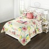 The Lakeside Collection Floral Camper Bedding Ensemble - King Quilt - 4 of 4