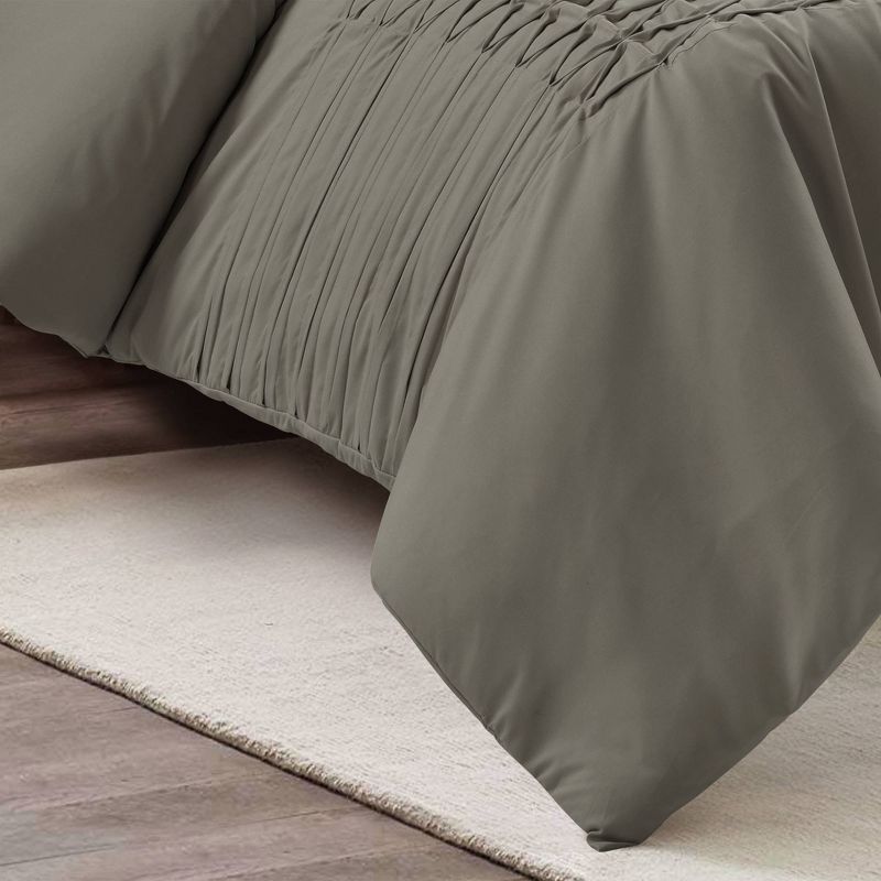 Arora Pleat Comforter Set  - Lush Décor, 5 of 9