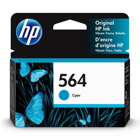 564 Photosmart Single Ink Cartridge - Cyan Target