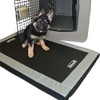 Dakota 283 Washable Portable Foam Cushioned Padded Indoor Dog Kennel Mat, Crate Cage Bed for Dogs and Pets, Black/Gray - 4 of 4