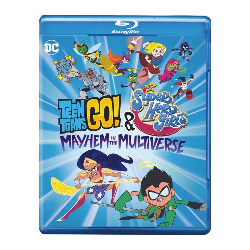 Teen Titans Go! &#38; DC Super Hero Girls: Mayhem in the Multiverse (Blu-ray), 1 of 2