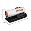 Dura Heat DFA80T 80K BTU Kero Forced Air Heater with Carrying Handle - 2 of 2
