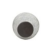 Braided Stripe Urn Vase White Metal by Foreside Home & Garden - 4 of 4