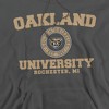 Oakland University Official Circle Logo Adult Pull-Over Hoodie - 2 of 4