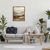 Stupell Industries Abstract Mountain Range Black Framed Floater Canvas Wall Art - 2 of 4