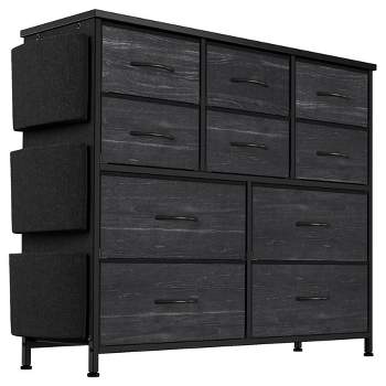 10 Drawer Dresser, Dresser for Bedroom with 10 Large Fabric Storage Drawers