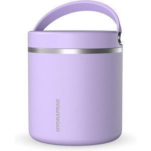Hydrapeak Stainless Steel Vacuum Insulated Wide Mouth Leak-proof Thermos Food Jar For Hot And Cold, 10 Hours Hot 16 Hours Cold - 1 of 4