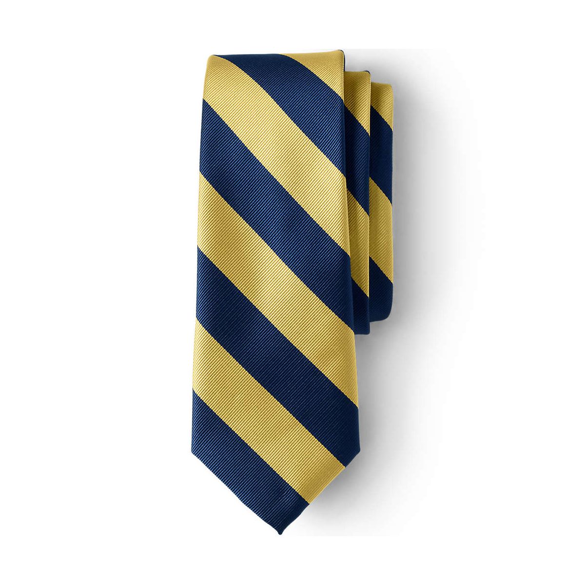 Lands' End School Uniform Kids Stripe Pre Tied Tie - thumbnail 7