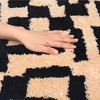 REGALWOVEN Geometric Patterns Soft Absorbent Quick Dry Machine Washable Bath Mat 1 Pc - 3 of 4
