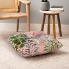 Pimlada Phuapradit Backyard Bunny Square Floor Pillow - Deny Designs - 4 of 4