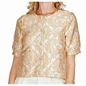 Women's Madeline Brocade Jacket - Jade - 1 of 1