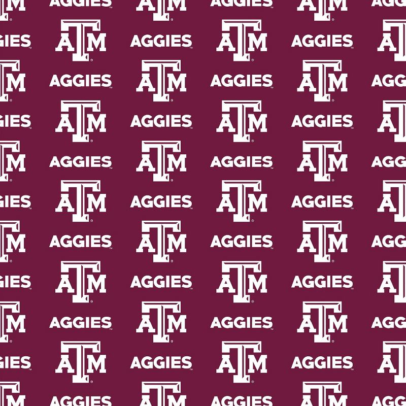 NCAA Texas A&M Aggies Rotary Bed Set, 2 of 4