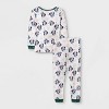 Toddler Girls' 4pc Minnie Mouse Snug Fit Pajama Set - Pink - image 2 of 3