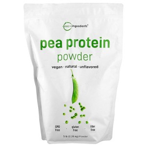 Micro Ingredients Pea Protein Powder, Unflavored, 5 lb (2.26 kg) - 1 of 2