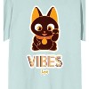 Skydance Animation's Luck movie Bob WIth Vibes Art Men's Blue Glass T-shirt - 2 of 2