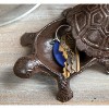 Manual Woodworks and Weavers Cast Iron Turtle Key Hider Set of 2, Garden Décor Accent - 2 of 3