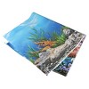 Unique Bargains Aquarium Background Poster Double-sided Aquarium Fish Tank Background Decorative Paper Sticker 1 Pc - 3 of 4
