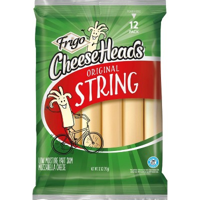 Frigo Cheese Heads String Cheese 12oz 12pk Target