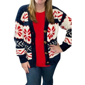 Women's Snowflake Sweater - HEIMISH USA - 1 of 3